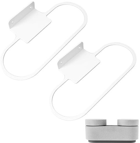 Aokicase Lot de 2 supports muraux pour haut-parleurs Sony/HT-AX7 Sony/HT-AX7 - Accessoires de haut-parleur - Support pour systèmes de haut-parleurs domestiques (blanc)