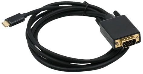 Cavo USB C a VGA, USB tipo C a VGA, cavo adattatore USB C maschio a VGA maschio adattatore cavo convertitore