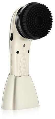 MYXJX limpiabotas eléctrico, Limpiador de tampón, fregador de Pulido, Herramienta automática for pulir Zapatos, máquina eléctrica de Mano(White)