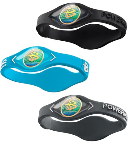 Power Balance the Original Genuine Performance Wristband, Silicone rubber Wristbands Bracelets sports bracelet wristband for men women, power 3 pack bangles, safe Waterproof Lightweight durable