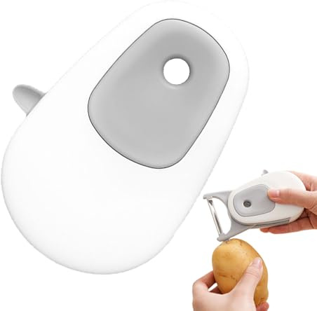 Patifirst Peladores De Patatas,Rebanador y Rallador Multifuncional de Acero Inoxidable,Pelador De Col - Para La Cocina Patata Zanahoria Pepino Queso Ajo Chucrut Y Verduras Y Más