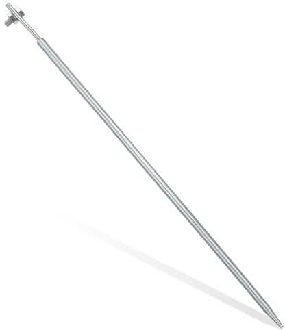 NIYANGLE Kaltverzinkter Erdungsstab aus Eisen Robuster Erdungsspieß für Elektrozaun und Hausgebrauch Einfache Installation Wetterfeste Bodenpfähle für Sichere Stromerzeuger erdung im