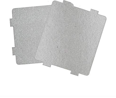 2 pièces de four à micro-ondes pièces de mica accessoires d'accessoires d'isolation thermique super épais, couvercle de guide d'ondes pour Frigidaire 5304464061
