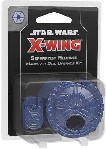 Fantasy Flight Games, Star Wars X-Wing Second Edition: Star Wars X-Wing: Separatist Alliance Maneuver Dial Upgrade Kit, Miniature Game, 2 Players, Ages 14+ Years, 45+ Minutes Playtime