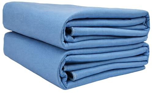 Vakly XXL Washable Underpads 36”x72” [2 Pack] – Reusable Waterproof Bed Pads - 4-Layer Protection - Absorbent Incontinence Pads for Adults, Seniors, Kids & Pets – Machine Washable Mattress Protector