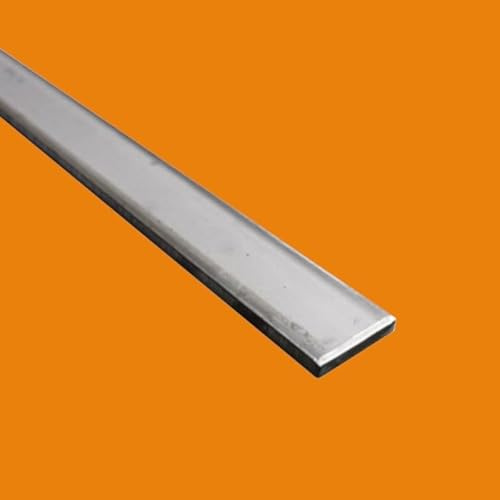 LE ROI DU FER - Fer plat inox 304 L - 2 metres, Dimension - 40 mm, Epaisseur 10 mm