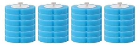 Chahua Toilet Replacement Pads 36pcs for Toilet Brush Set 990107, Disposable, 3 Scents, 990108