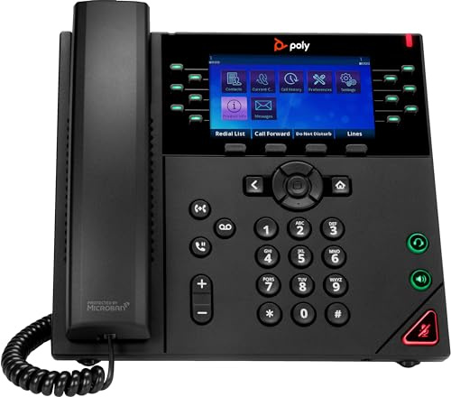 HP Obi VVX 450 12-Line IP Phone and PoE-Enabled, 89B60AA