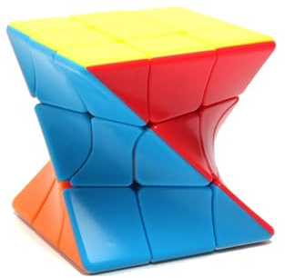 Twist Skewb cube 3x3 Speed Cube Stickerless Magic Puzzle per Principianti e Amanti
