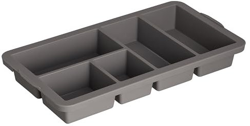 IDEA HOME Organizer per Cassetti in Plastica – Divisorio per Armadi e Contenitore FLEXISTORE IH 5/8L