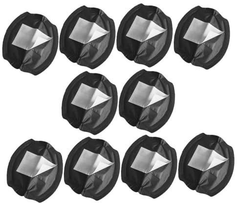 VOSAREA Toallas para Adultos Absorbentes y Transpirables para Hombre, Protectores Diarios Autoadhesivos Negros, 20 Unidades, Cuidado Íntimo y Control de Sudor en Ropa Interior