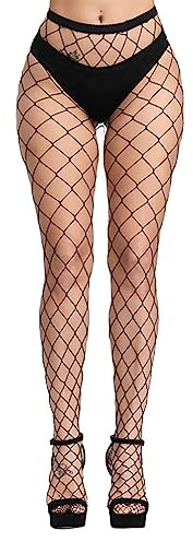 Simply Joshimo Whale Net Black Tights