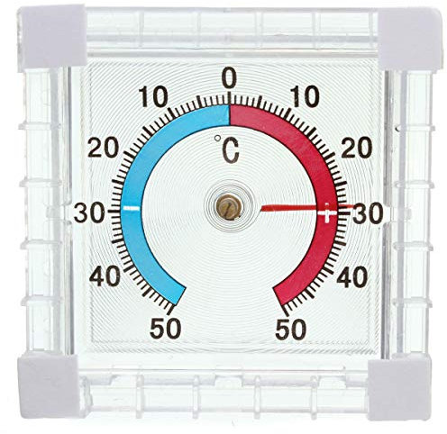 Générique Thermomètre à fenêtre pour Serre de Jardin, Maison, Bureau, Chambre à Coucher