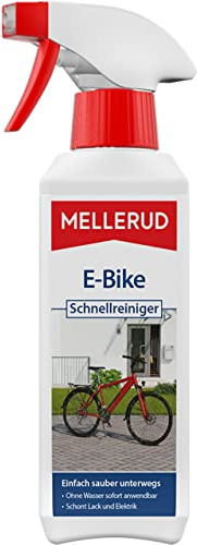 MELLERUD E-Bike Schnellreiniger | 1 x 0,25 l | Reinigungsmittel zum tiefenwirksamen Entfernen von Ölfilmen, Schmutzanhaftungen und Dreck