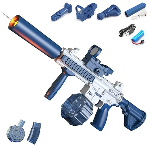 Potente Pistola de Agua Eléctrica,Pistola de Agua para Niños,Juguetes de Piscina,Alta Capacidad,Summer Pool Beach Party Toys,para Niños Adultos
