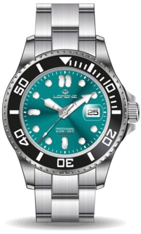 Lorenz Diver Automatic 26168DD Herrenuhr Edelstahl Automatik Taucher 100 Meter