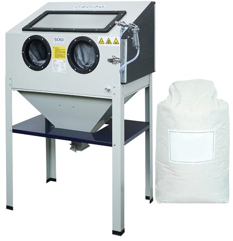 SOGI S-85 SABBIATRICE PROFESSIONALE + 50 KG CORINDONE 80