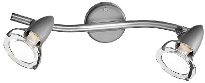 EGLO 82412 - Arco da soffitto in metallo, E14, colore: Argento