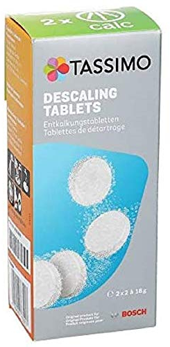 Lot de 4 Pastilles Détartrantes Produit Détartrant TCZ6004 Compatible Bosch Tassimo