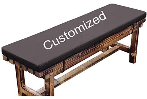Wasserdichtes Bankkissen, 2/3/4-Sitzer, Outdoor, Bankkissen, individuelle Größe, Möbelkissen, Outdoor, Garten, Sofa, Sitz, Schaumstoff-Sitzpolster, Terrassenbankkissen