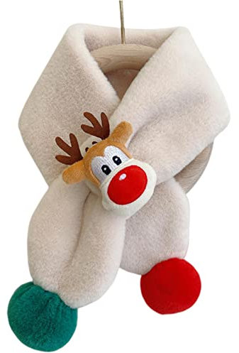SHUIZONG Sciarpa per Bambini Sciarpa Calda Invernale Soffice Peluche di Peluche Spessa in Pile Spessa di Visone Carino Cartone Animato Animale per Bambini Scalda-3,Cina