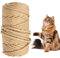 starfa lab Sisal Seil für Katzen, 6mm Naturseil Kratzbaum für Haustiere, Katze Kratzbaum, DIY & Garten, Handwerk, Bündeln und Aufhängen, 50M/164Feet