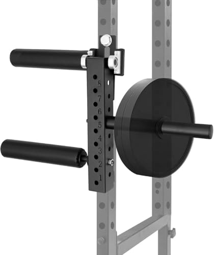 Am Power Rack Montierte Beinstrecker- Und Curl-Maschine für Heimfitnessgeräte, Verstellbarer Beinstrecker-Aufsatz, Beinpresse-Aufsatz für Beinmuskeltraining des Unterkörpers,25mmdiameter-26mm