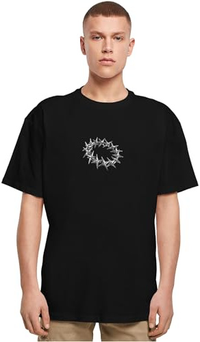 Mister Tee Herren T-Shirt 100% Baumwolle Schwarz XS