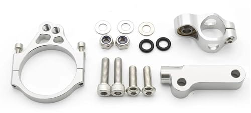 Soporte De Montaje Estabilizador Del Amortiguador De Dirección De La Motocicleta De Carbono Para Kawasaki Para VERSYS 1000 2012-2019 Soporte De Montaje Estabilizador Amortiguador Lineal(Color2)