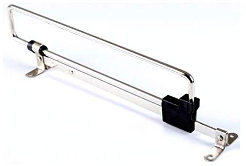 Wardrobe Rail,Uotyle Wardrobe Pull Out Clothes Hanger Rail Organizer Rack MetalStainless Steel Retractable Wardrobe Rail with Screw,30cm/11.8inch 1Pcs