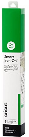 Cricut Smart Iron-On Heat-Transfer Vinyl | 1 Sheet | 33cm x 0.9m | Grass, (3ft), 2008686