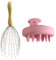 Coyoax Kopfmassage Spinne & Kopfhaut Massagebürste Set, Kopfmassage Spinne mit 28 Fingern und 100% Silikon Shampoo Bürste, Geschenk für entspannende Momente