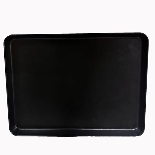TEAMFAR Teglia da forno, rettangolare, grande, in acciaio al carbonio, con rivestimento antiaderente, 40,5 x 30,5 x 2,5 cm, per cottura e servire, sana e robusta, facile da pulire