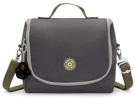 Kipling Back To School New Kichirou Lunchbox L Back To Grey