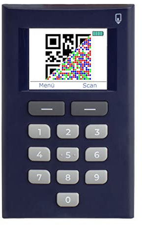 Digipass 882 Hybrid - chipTAN QR und SmartTAN Photo Generator für Online-Banking bei Sparkasse, Volksbanken und Raiffeisenbanken, BW-Bank und mehr