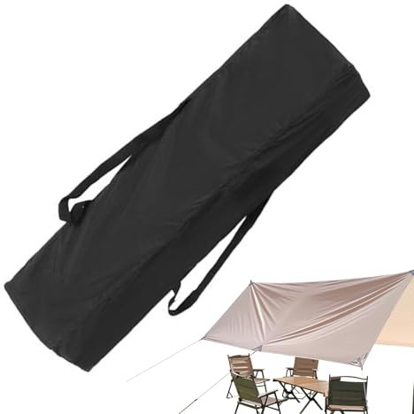 Tältförvaringspåse Vattentät 420D Oxfordtyg Bärbar Tote Packning | Lång duffelbag 420D Oxfordtyg Bärbar Förvaringsväska För Resa Camping College Gym Utomhussporter Packning Utomhussporter
