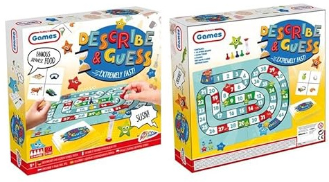 Grafix brädspel supersnabbt gissningsspel för barn och familjekul