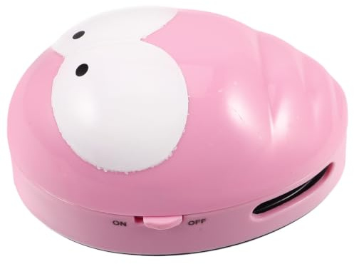Toddmomy Mini Aspirateur de Bureau Portable Rose en Abs Design Silencieux pour Nettoyer Claviers et Bureaux, Usage Polyvalent, pour Bureau et Maison