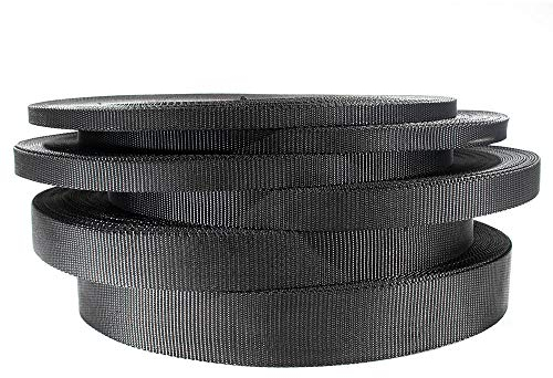 West Coast Paracord Nylon-Gurtband (1,6 cm, 9,1 m) – flaches Seil – Allzweck-Hochleistungsgurt