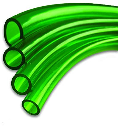 Hose Tubing Pipe for Aquarium Fish Tank Pond External Filter Airline Tube Green in Various Sizes & Tube Lengths (10m Length, 12mm/16mm)