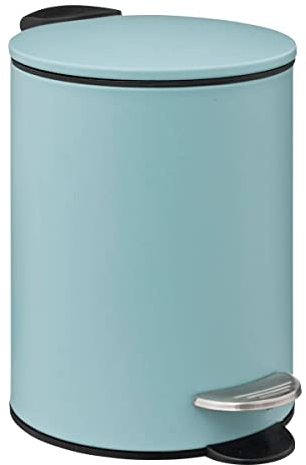 5five - Papelera metálica Soft Close 3l colorama Azul Artic