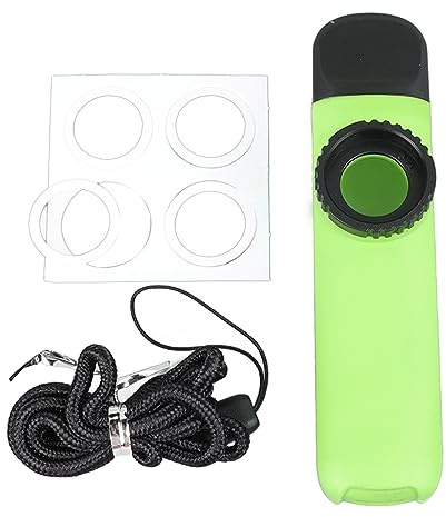Avancerad ABS Kazoo-fl?jt, Musikbl?sinstrument med Membran, f?r Att Spela Framf?rande och Skapa Underbara Melodier (Gr?n),Allm?nna gitarrtillbeh?r