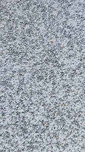 20kg Buntsteinputz Mosaikputz 1-2mm Grau/Weiß Innenbereich - Außenbereich