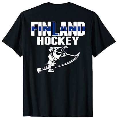 Finland Ice Hockey Fans Jersey Finnish Hockey Team Supporter T-Shirt