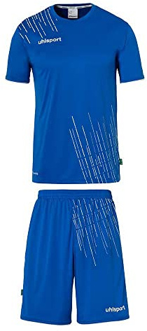 Uhlsport Herren Score 26 Fußball Trikot-Set - Fußball-Set Bestehend Aus Trainings-Shirt Und Trainings-Hose, Azurblau/weiß, S EU