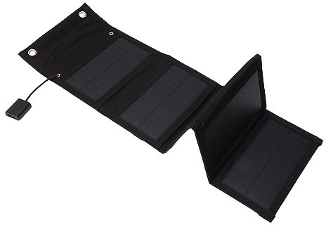 20W Solar Folding Bag Charger 5V USB Output IP65 Waterproof Portable Solar Panel Power Bank for Power Station Outdoors Camping RV Van Off Grid