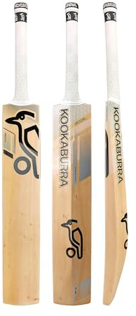 Kookaburra Cricket Bat Nickel 8.1 - Size: 3 - Silver/Black