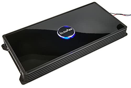 In Phase Car Audio IPA5001D 1 Ohm Stable Monoblock Subwoofer Amplifier, 5000 Watts, Black