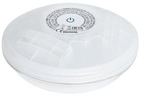 BESTWAY Luz LED Flotante para Piscinas FloatBright 15x14,2x6,7 cm Transparente