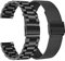 RuenTech Uhren-Armband Kompatibel für CMF by Nothing Watch 3 Pro/Watch Pro 2, 22mm Edelstahl-Metall-Armband Kompatibel für CMF Smartwatch Zubehör (Schwarz+Schwarz)